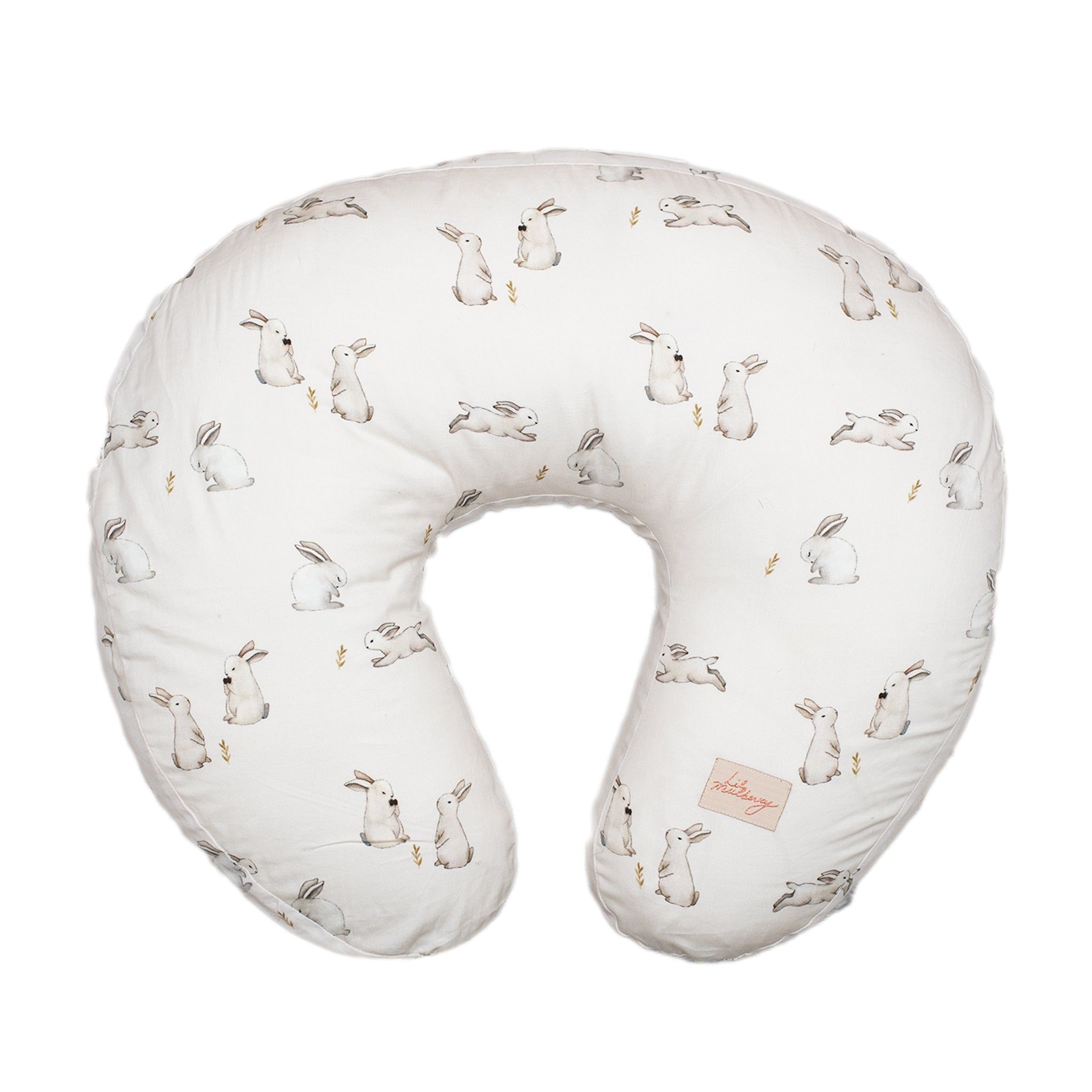 Enchanted Bunny Feeding Pillow
